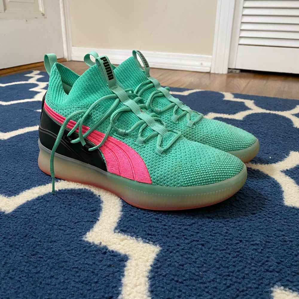 Puma Clyde Court Disrupt South Beach size 9